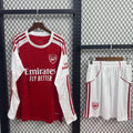 Maillot domicile Arsenal Le 12-ème Maillot, ensemble 25/26, manches longues, pour homme, vue de devant, détails de l'équipe et logo.