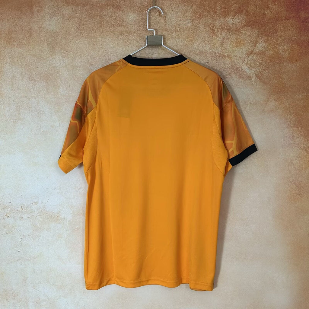 Maillot extérieur AS Roma pour enfants 25/26 ans, en tissu avec logo et couleurs officielles, fabriqué par Le 12-ème Maillot.