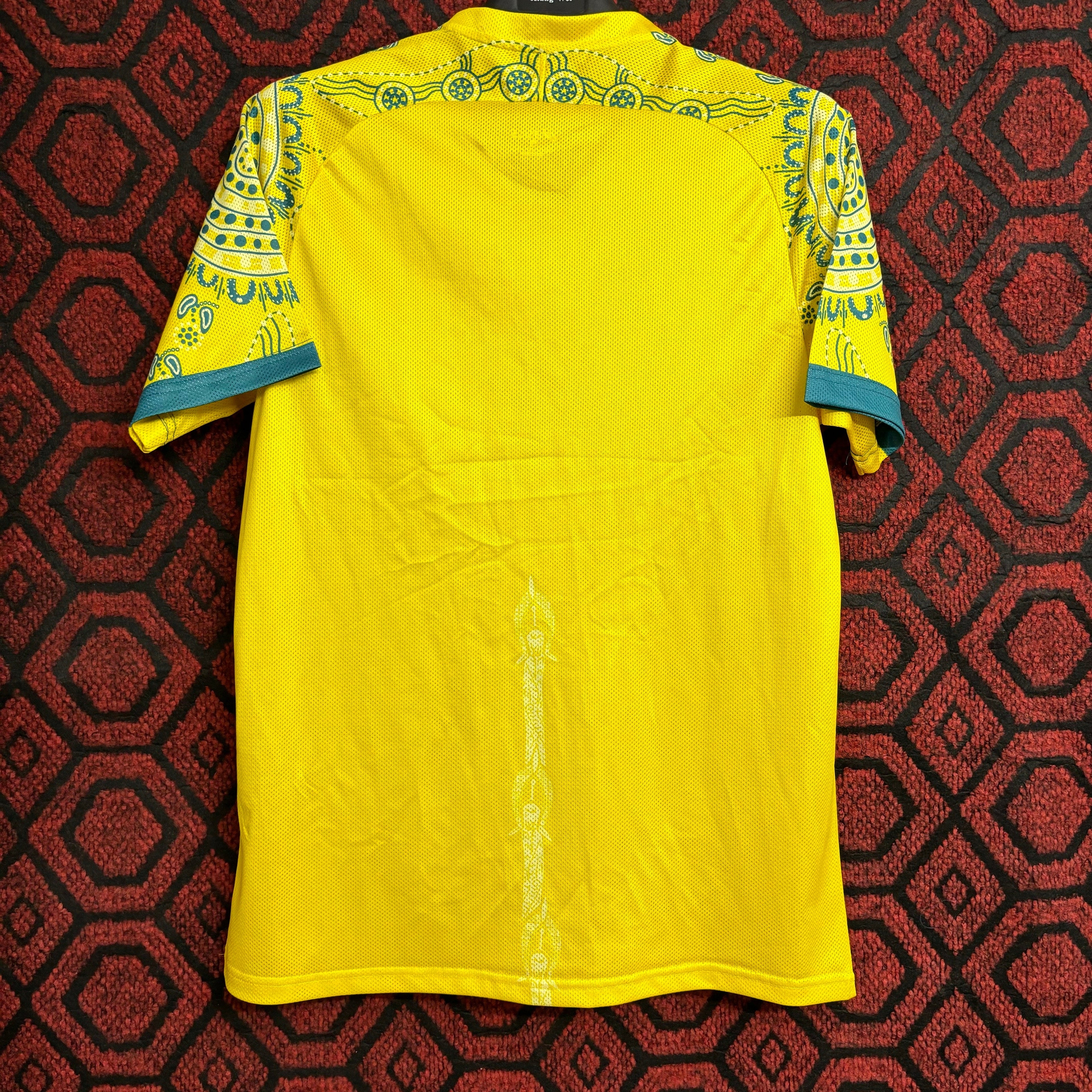 Maillot domicile Australie 24/25 de Le 12 -ème Maillot, maillot de football avec logo de l'équipe nationale australienne.