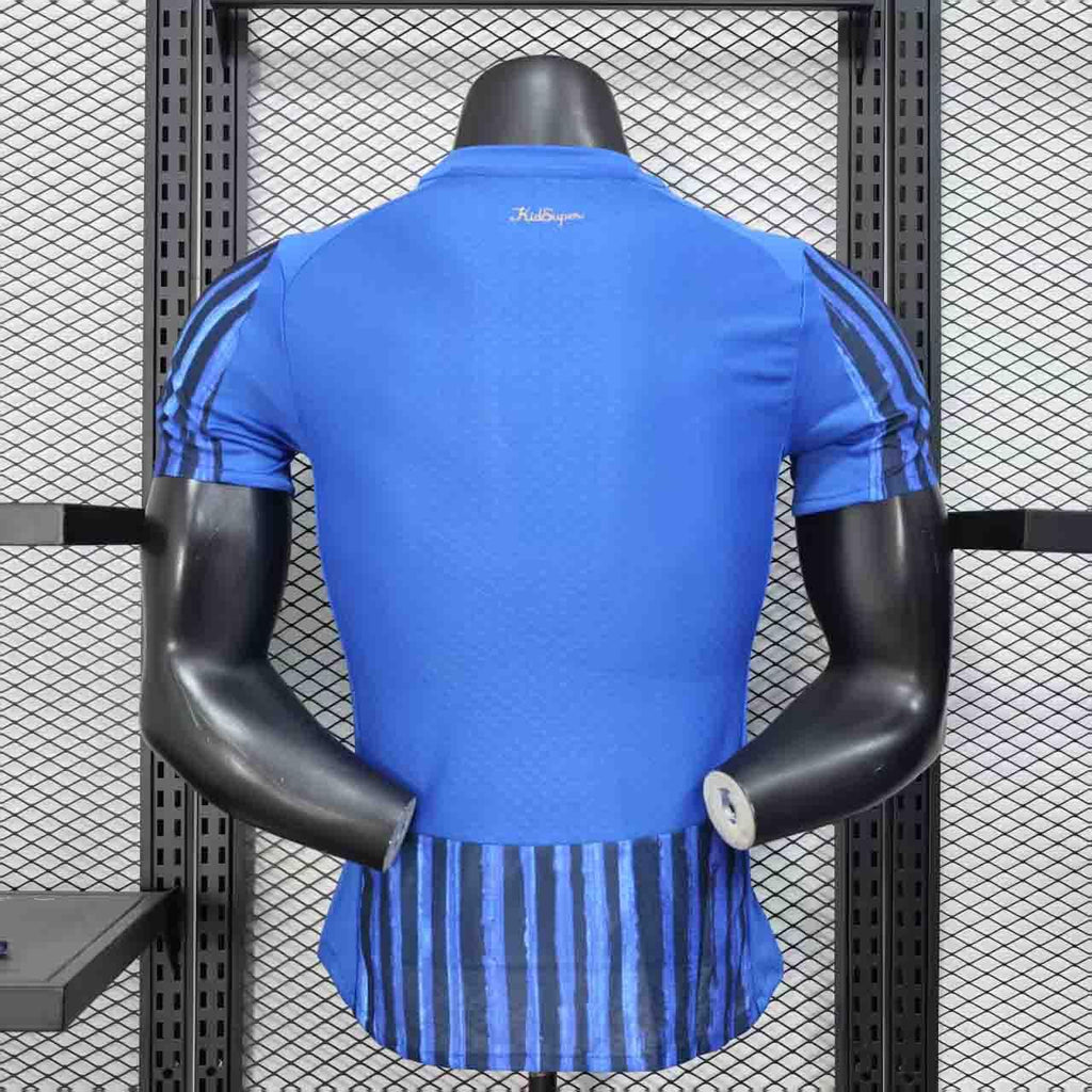 Maillot de football Al Hilal 2025-26, marque Le 12 -ème Maillot, vue de face avec logo et couleurs officielles.