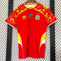 Maillot de football Congo Third 25/26 Le 12 -ème Maillot, maillot orange avec logo et détails du club, vue frontale.