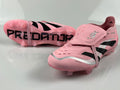 Crampons Le 12 -ème Maillot Predator Accuracy FG pour chaussures de football, vue de dessus montrant les pointes en acier.
