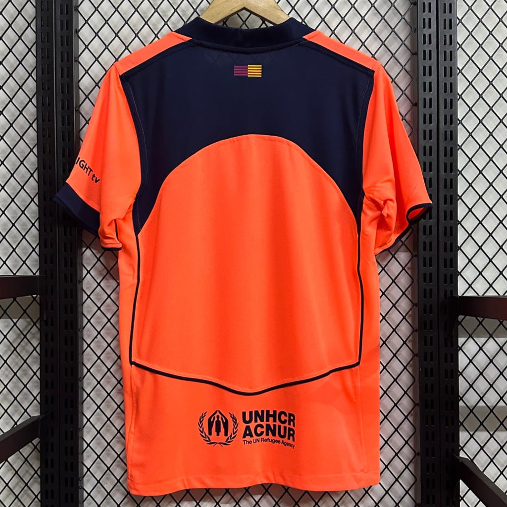 Maillot de football Barcelone Third 25/26 Le 12-ème Maillot, maillot de sport avec logo et design moderne.