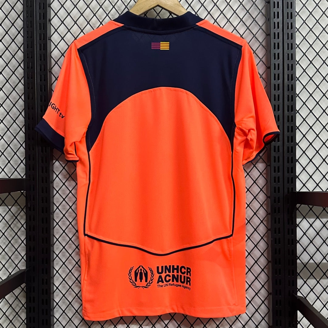 Maillot de football Barcelone Third 25/26 Le 12-ème Maillot, maillot de sport avec logo et design moderne.