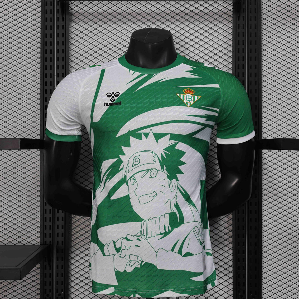 Maillot de football Betis concept 2025-26 de Le 12-ème Maillot, jersey vert avec logo et détails modernes.