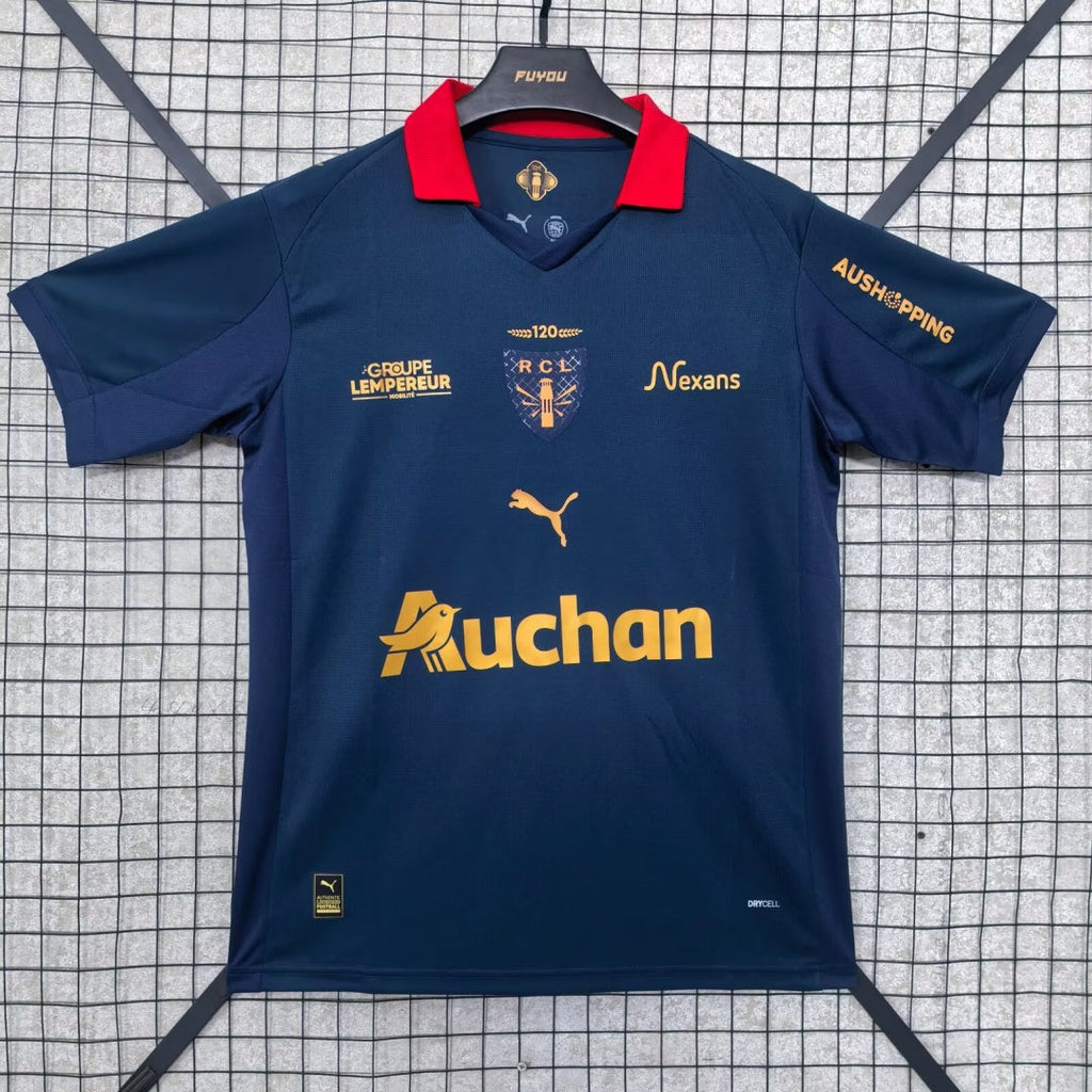 Maillot RC Lens 25/26 Le 12-ème Maillot, maillot de football avec logo officiel, vue frontale sur fond blanc.