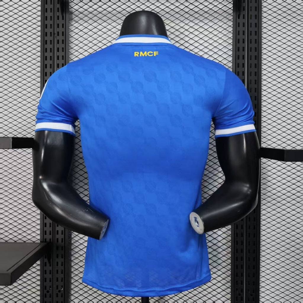 Maillot third Real Madrid 25/26 Le 12 -ème Maillot, maillot de joueur avec logo et détails du club blanc.