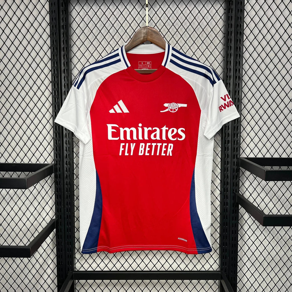 Maillot domicile Arsenal 2024/25 Le 12 -ème Maillot, maillot de football avec logo et design officiel, vue de face