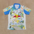 Maillot de football 25/26 Salzburg Le 12 -ème Maillot, maillot de sport avec logo et détails en bleu et blanc.