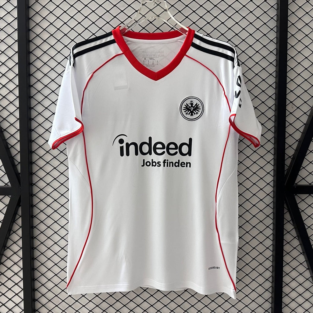 Maillot extérieur Eintracht Francfort 25/26 de la marque Le 12-ème Maillot, vue de face avec logo et détails du design.