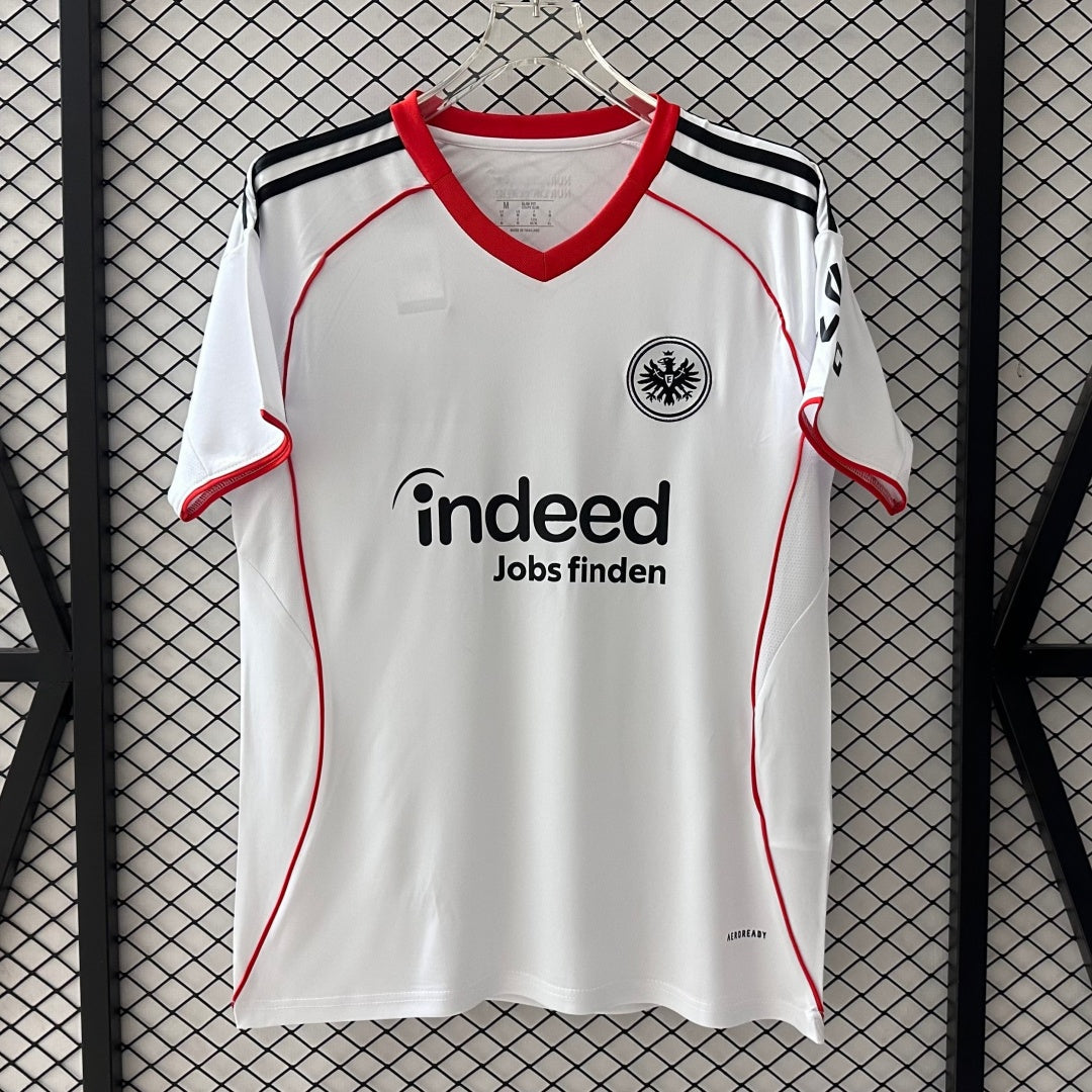 Maillot extérieur Eintracht Francfort 25/26 de la marque Le 12-ème Maillot, vue de face avec logo et détails du design.