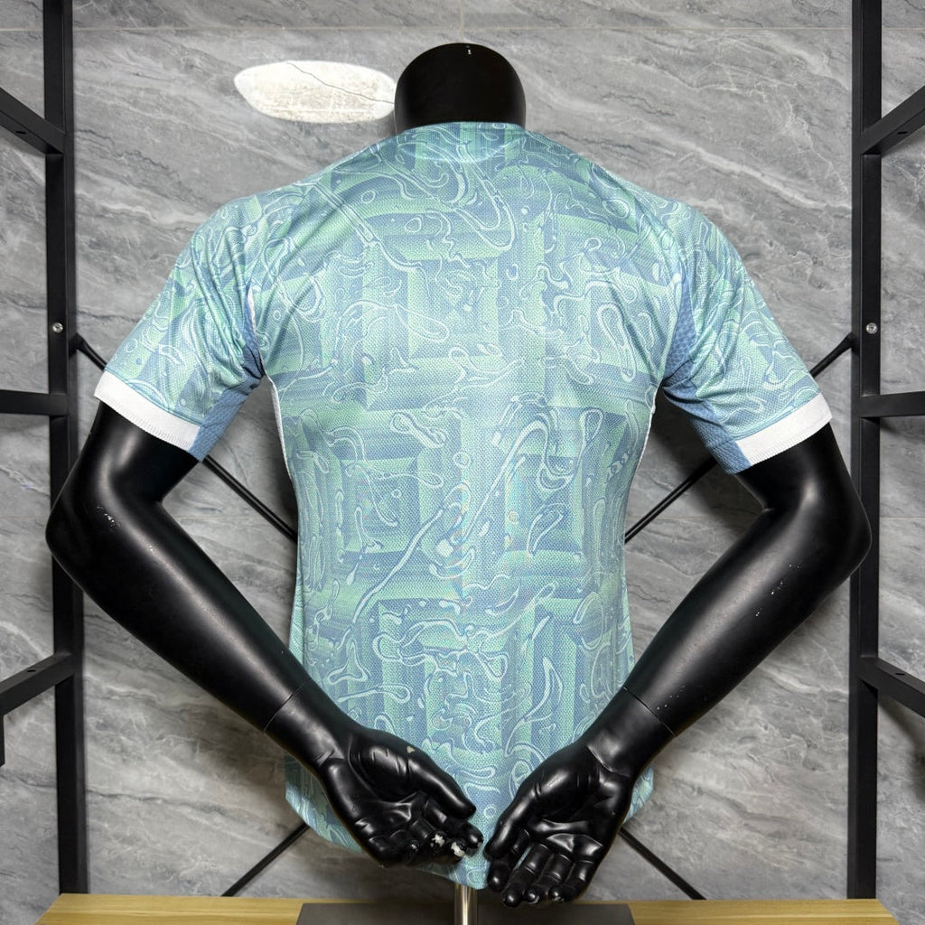 Maillot extérieur Juventus 25/26 Le 12 -ème Maillot, maillot de football avec logo et design de l'équipe, vue de face.