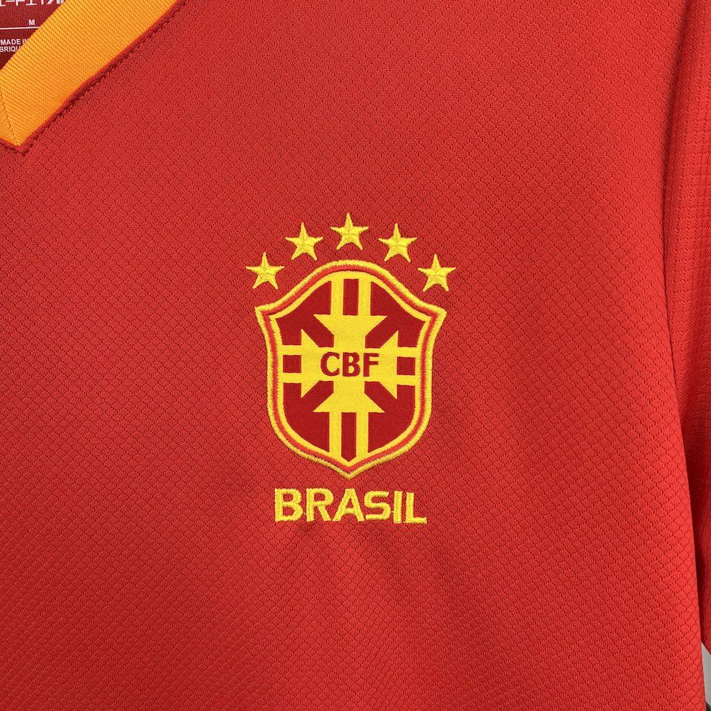 Maillot Brésil 2025-26 Le 12 -ème Maillot, maillot de football avec logo et design officiel, vue frontale sur fond blanc.