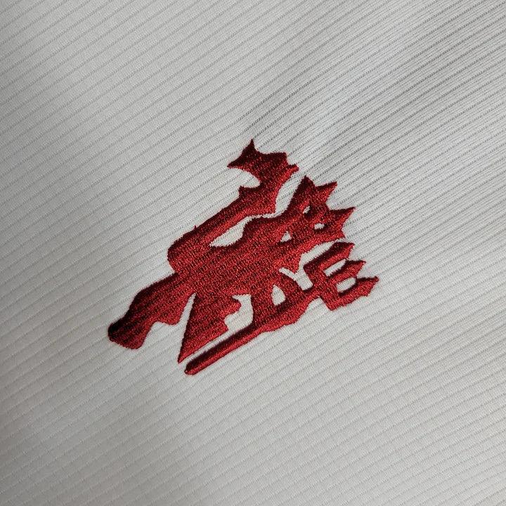 Maillot extérieur Manchester United 2023 2024 Le 12 -ème Maillot, maillot de football avec logo et design officiel.