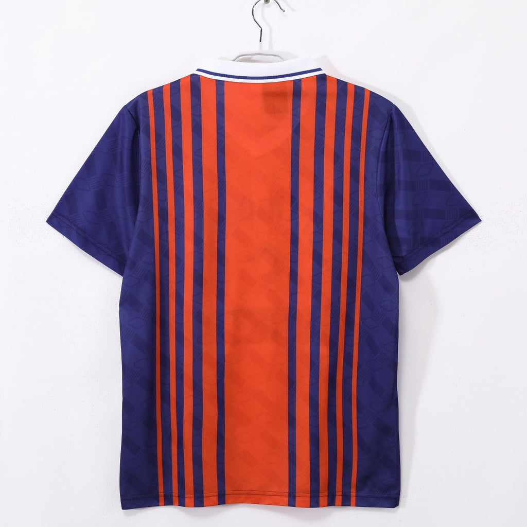 Maillot domicile rétro PSG 1993-1994 Le 12 -ème Maillot, maillot de football avec logo et couleurs traditionnelles du Paris Saint-Germain