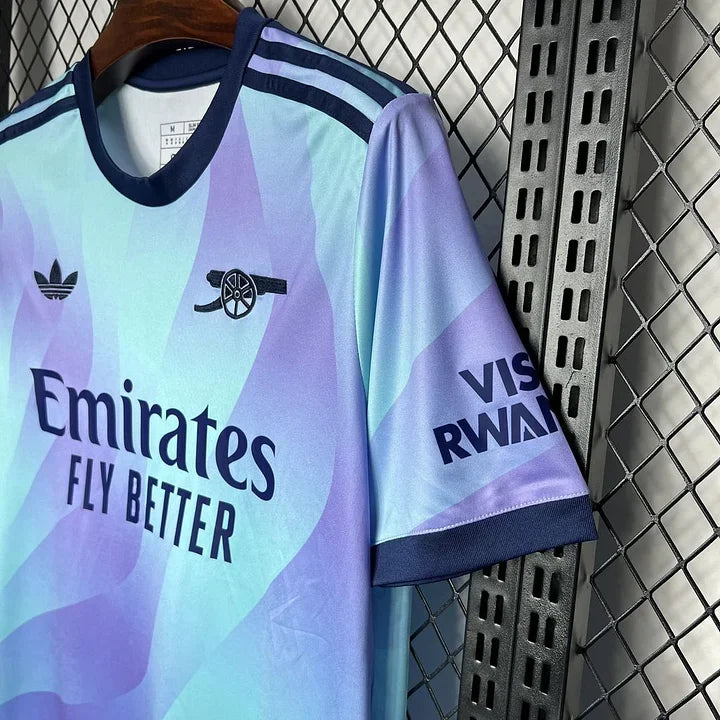 Maillot Arsenal Third 2024/25 de Le 12 -ème Maillot, jersey officiel avec logo du club et design moderne.