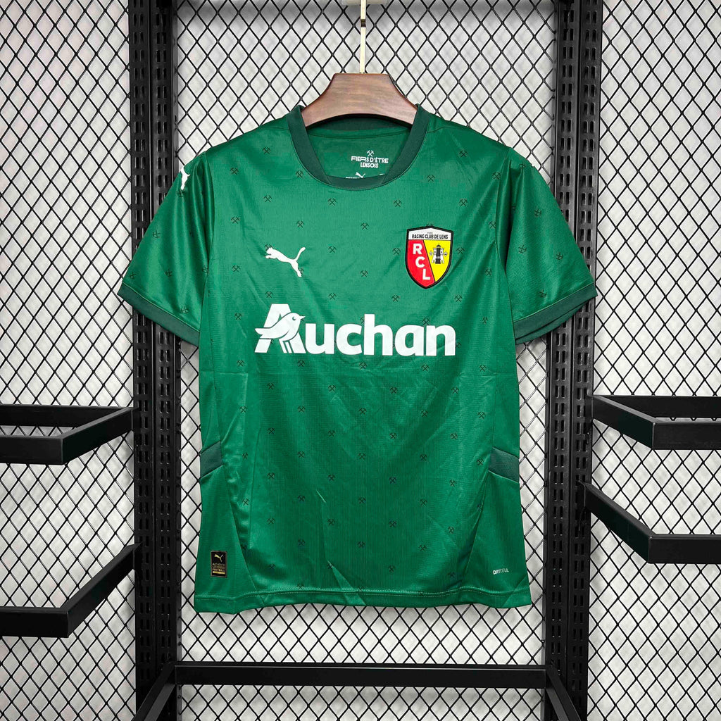 Maillot extérieur Le 12 -ème Lens 2024-25, maillot de football avec logo et détails visibles, vue de face.
