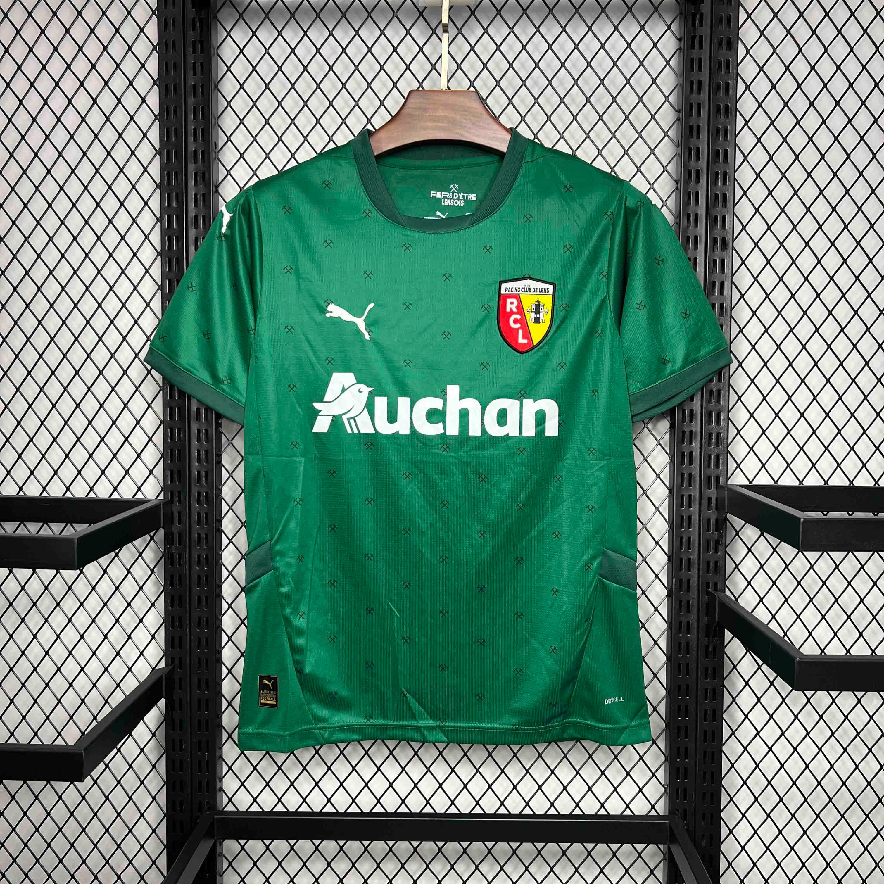 Maillot extérieur Le 12 -ème Lens 2024-25, maillot de football avec logo et détails visibles, vue de face.
