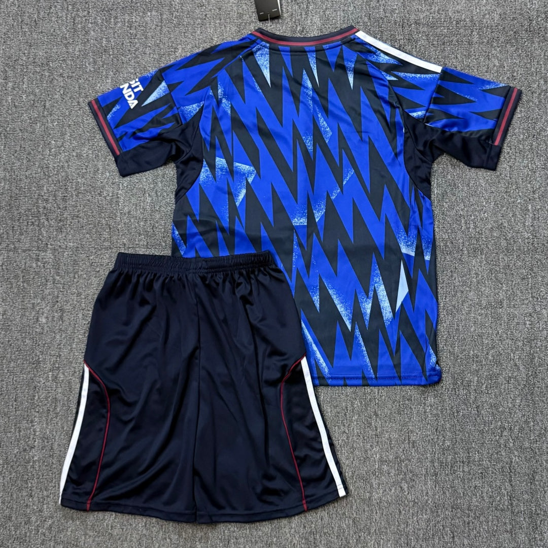 Ensemble pour enfant 25/26 ans, maillot extérieur Arsenal Le 12 -ème Maillot, tenue de football pour jeunes fans.