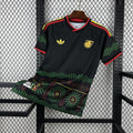 Maillot extérieur Jamaique Coupe du Monde 2026, marque Le 12 -ème Maillot, vue de face avec logo et détails colorés.