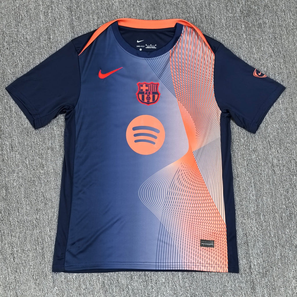 Maillot de football Le 12 -ème Maillot Barcelone 25/26 Spécial A, maillot officiel avec logo de l'équipe.