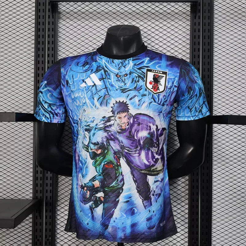 Maillot du Japon 2025/26 de la marque Le 12 -ème Maillot, vue de face avec logo et design blanc et rouge.