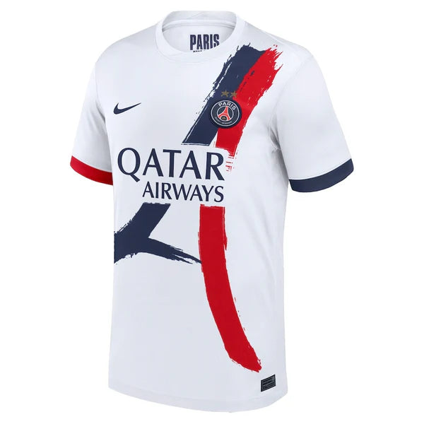 Maillot extérieur PSG Champions 25/26 Le 12ème Maillot, version fan avec logo et détails du maillot 2025-2026.
