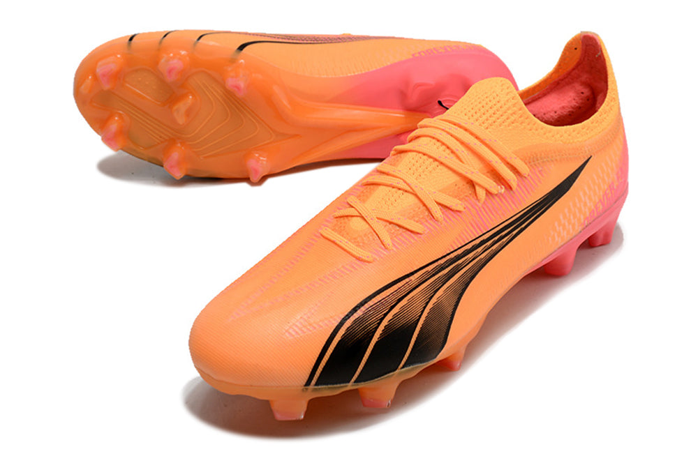 Crampons Ultra Ultimate FG de Le 12 -ème Maillot, fixation en acier pour chaussures de football, avec pics pour terrain dur.