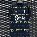 Maillot de football Everton troisième version, taille 25/26, marque Le 12 -ème Maillot, vue de face sur fond blanc