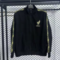 Veste coupe-vent réversible Le 12 -ème Maillot AJAX L1048, veste légère avec deux faces, couleur noire et rouge.