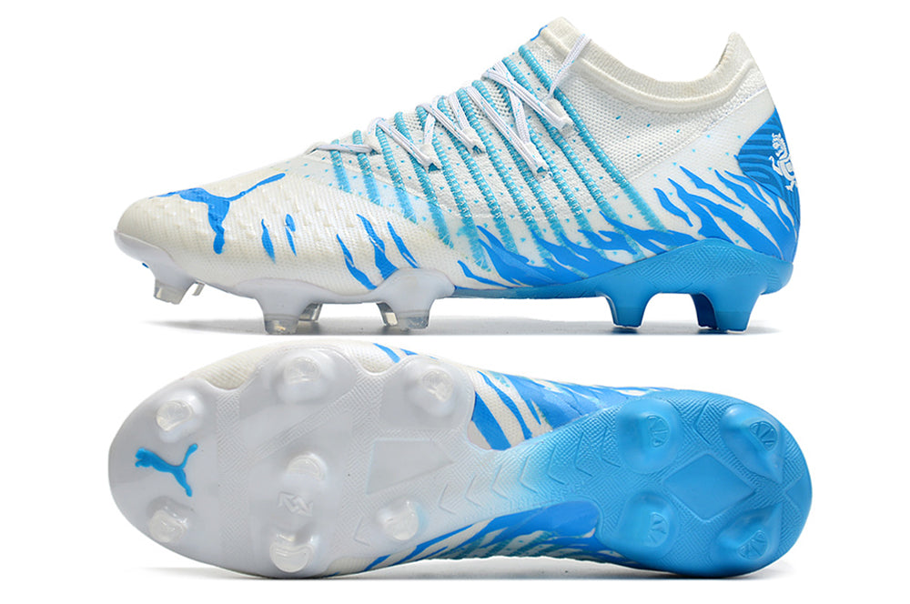 Crampons Future Z 1.3 Teazer FG de Le 12 -ème Maillot, crampons de football avec semelles en caoutchouc et crampons en acier.
