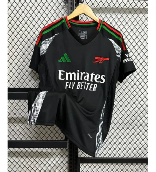 Maillot extérieur Arsenal 2024/25 Le 12 -ème Maillot, maillot de football avec logo et design officiel.