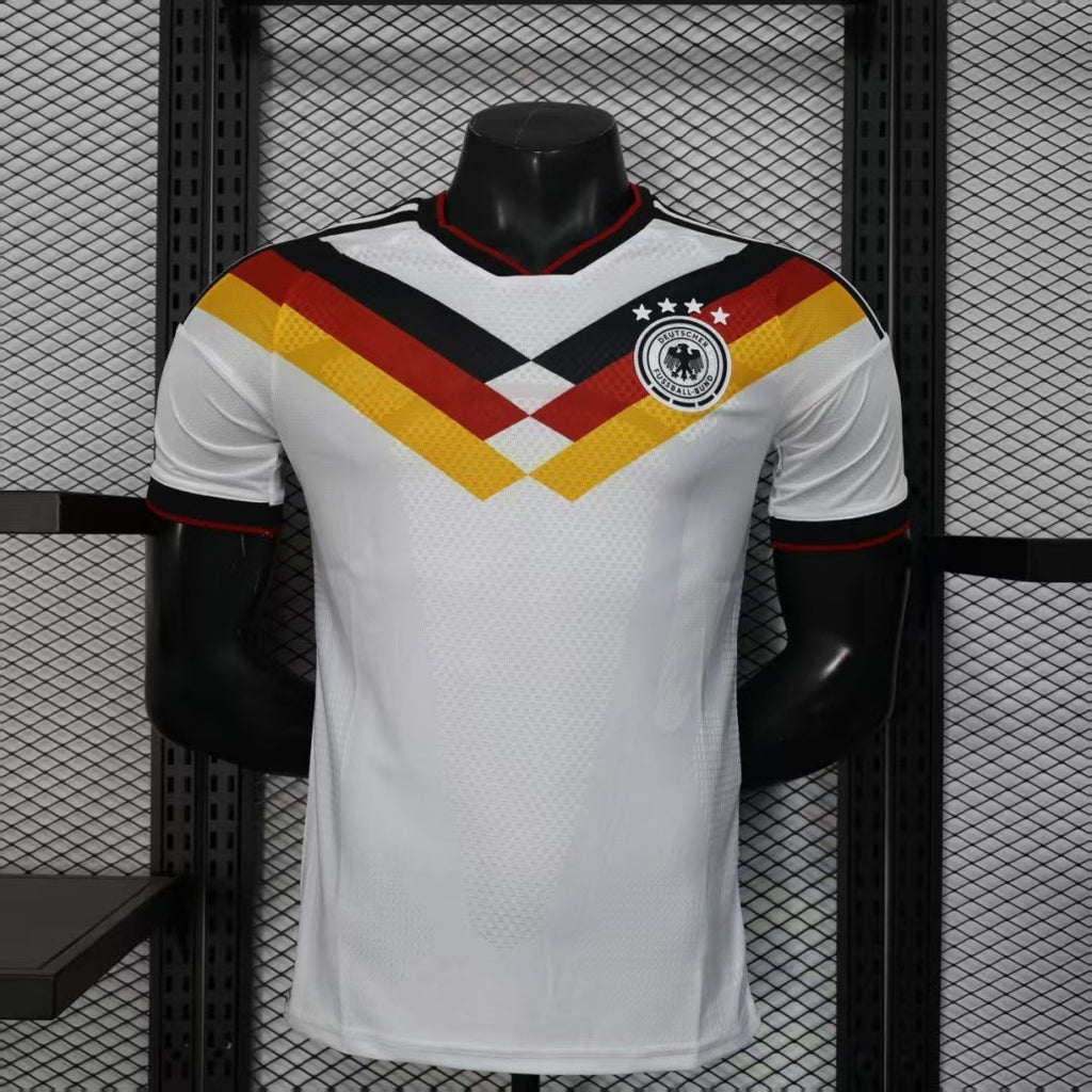 Maillot domicile Allemagne 25/26 de Le 12 -ème Maillot, joueur, maillot de football avec logo officiel, vue de face.