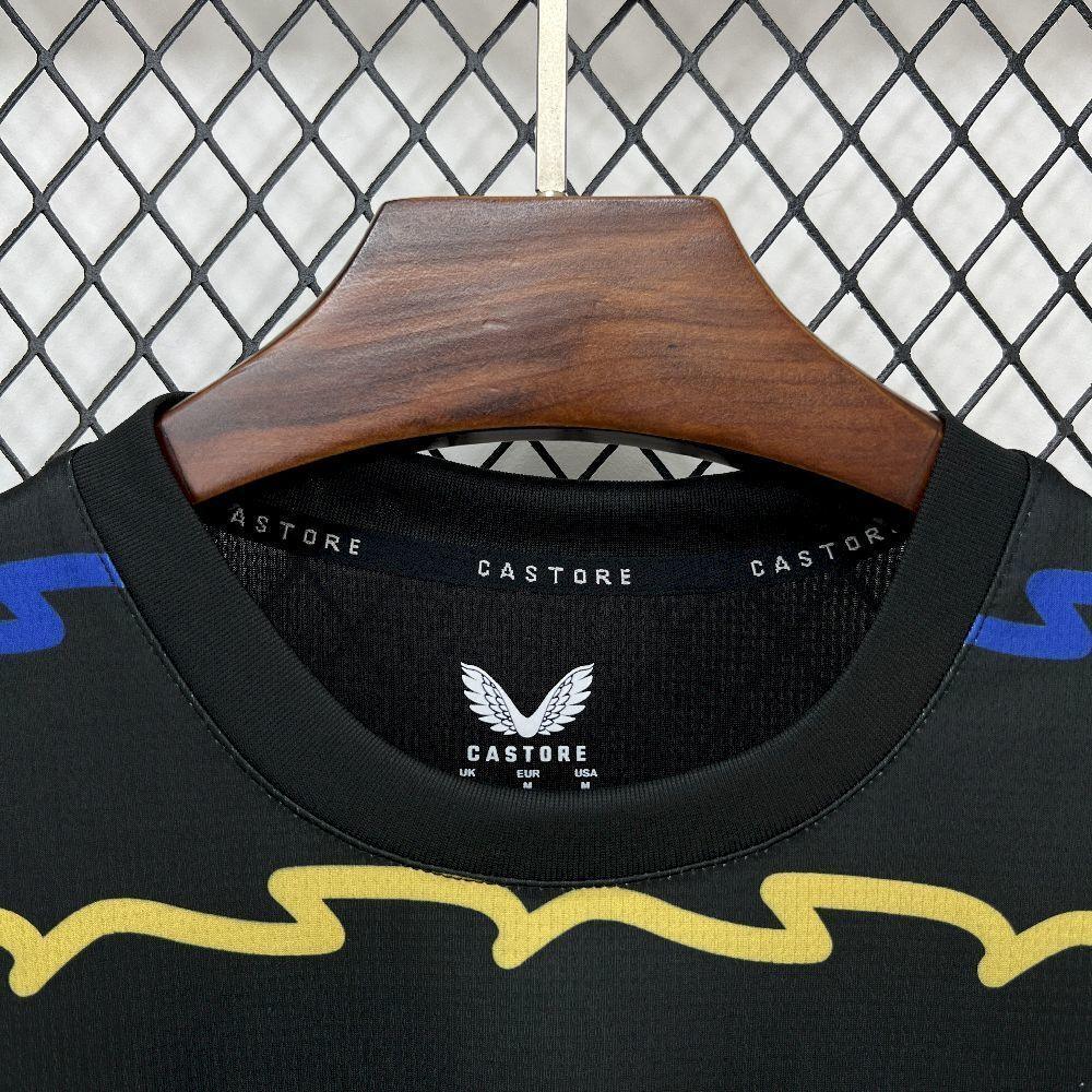 Maillot extérieur Everton 2025-26, maillot de football de la marque Le 12 -ème, avec logo et design officiel visible.