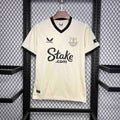 Maillot extérieur Everton 2024-25 de la marque Le 12-ème Maillot, vue frontale avec logo et détails du maillot.