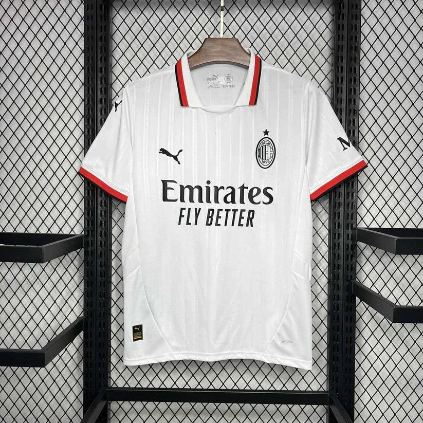 Maillot extérieur AC Milan 2024/2025 Le 12 -ème Maillot, maillot de football avec logo et design officiel.