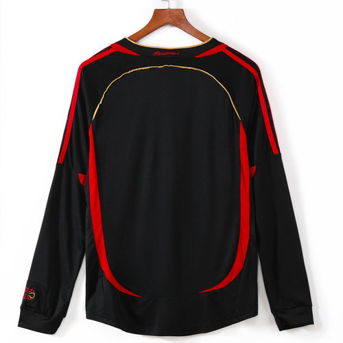 Maillot rétro AC Milan 2006-2007, maillot third manches longues, marque Le 12 -ème Maillot, design vintage et logo du club