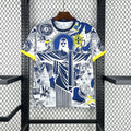Maillot Brésil 2025-26 de la marque Le 12, vue de face avec détails du design et logo officiel.