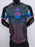 Maillot de football Algérie Le 12 -ème Maillot, design concept 2025-26, vert avec motifs et logo de l'équipe nationale.