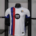 Maillot de football FC Barcelone concept 2025-26 de la marque Le 12-ème, vue de face avec logo et design moderne.