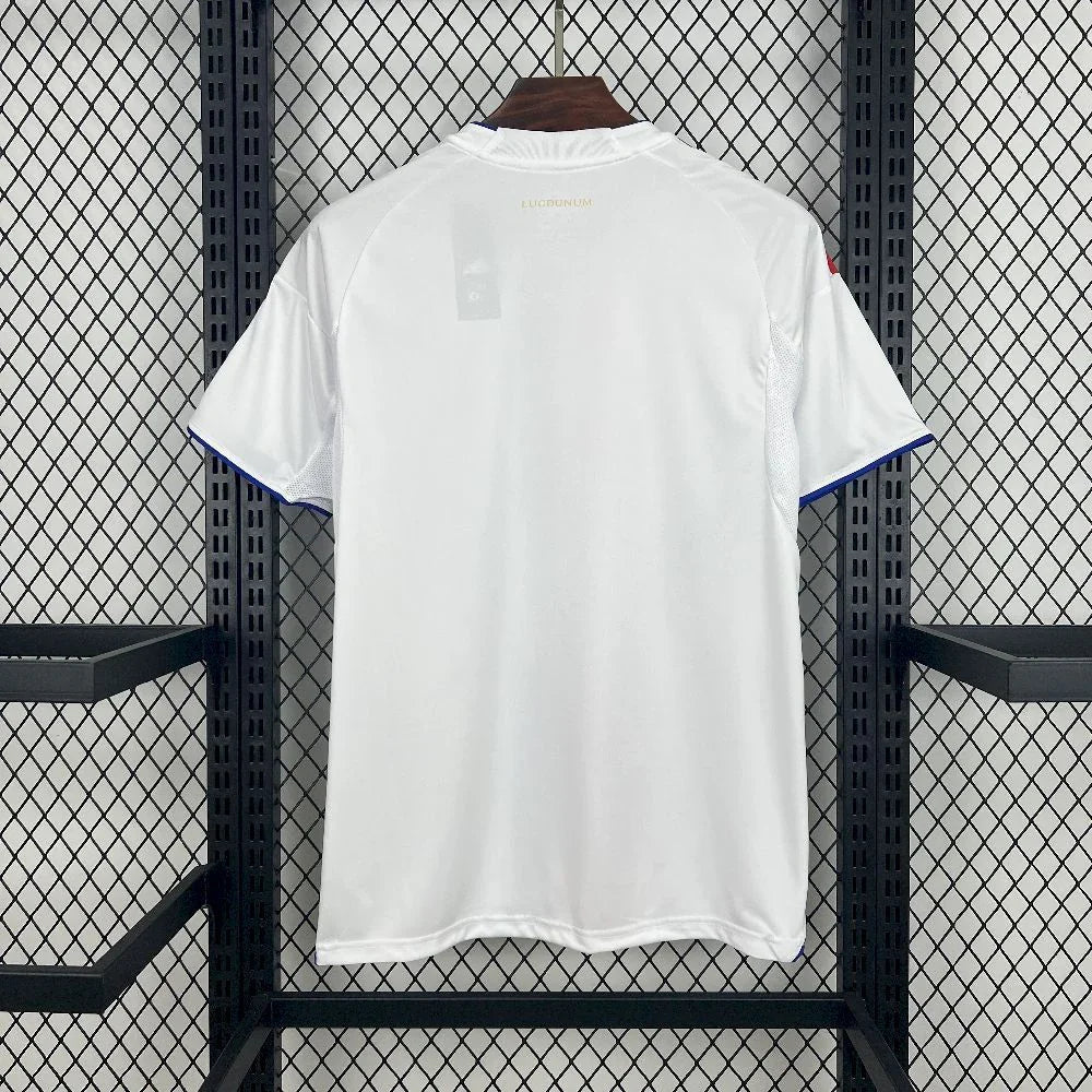 Maillot Lyon 2025-26 Le 12 -ème Maillot, maillot de football avec logo et couleurs officielles de l'équipe lyonnaise.