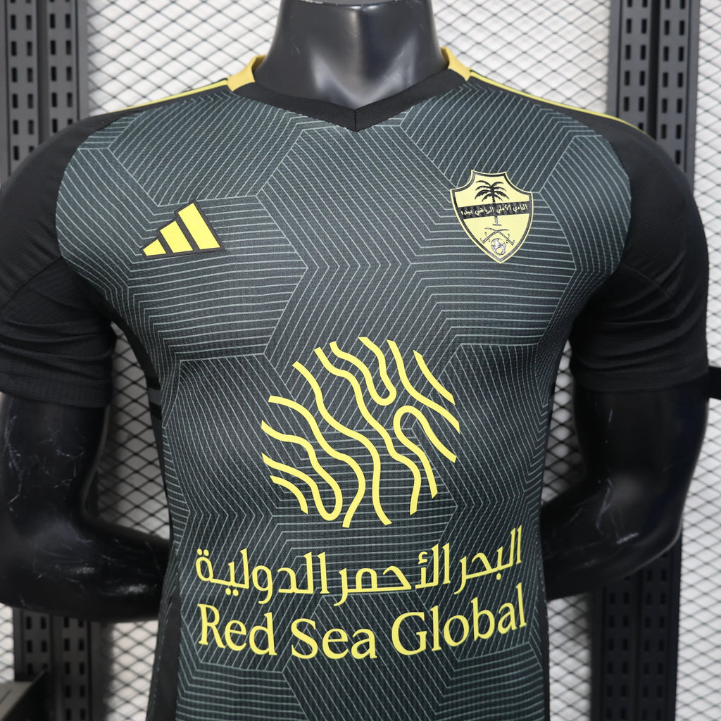 Maillot extérieur de football AL-Ahli 2025-26, marque Le 12, vue de face avec logo et détails du maillot.