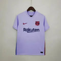 Maillot extérieur du FC Barcelone 21/22 de la marque Le 12, vue de face avec logo et détails du design.