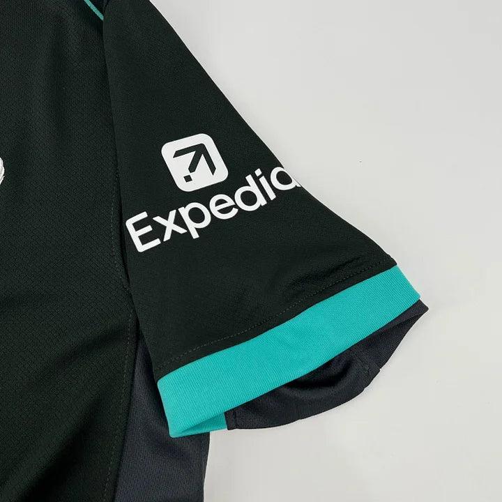 Maillot extérieur Liverpool 2024-2025 Le 12 -ème Maillot, maillot de football Liverpool avec logo et design moderne