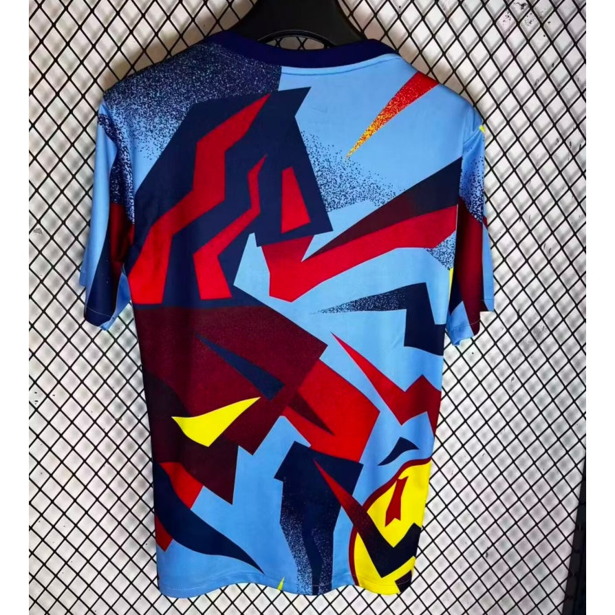 Maillot de football Barcelone 25/26 de la marque Le 12 -ème Maillot, vue de face avec logo et design officiel.