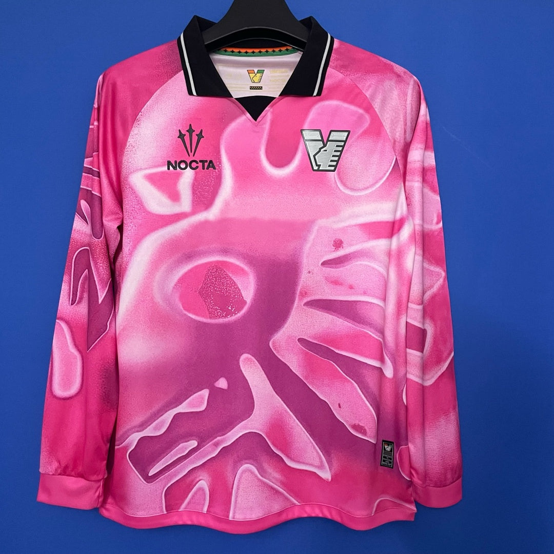 Maillot de gardien de but à manches longues Venise 25/26 Le 12 -ème Maillot, design sportif et ajusté, vue de face.