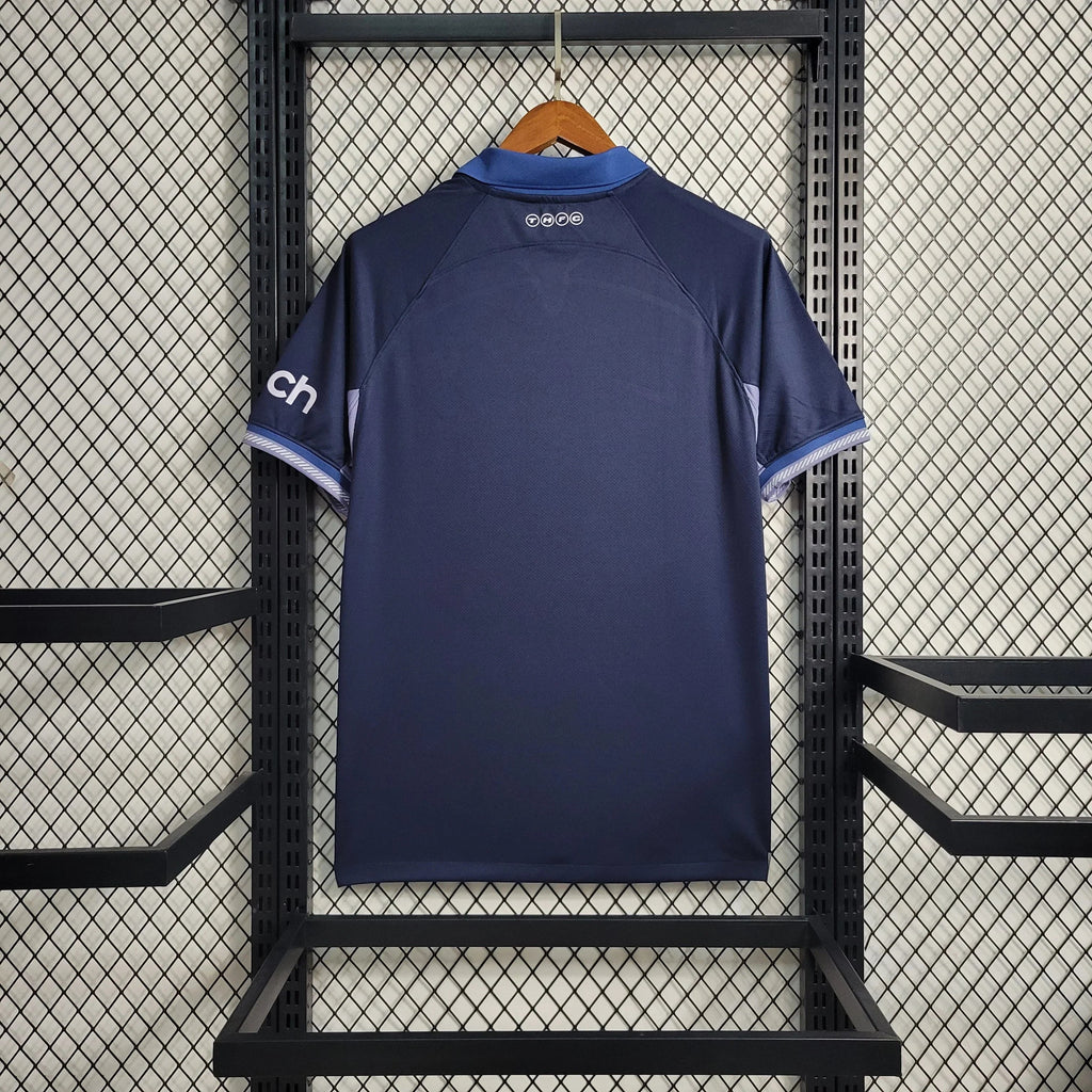 Maillot extérieur Tottenham 2023-24 Le 12 -ème Maillot, maillot de football avec logo et détails du club sur le devant