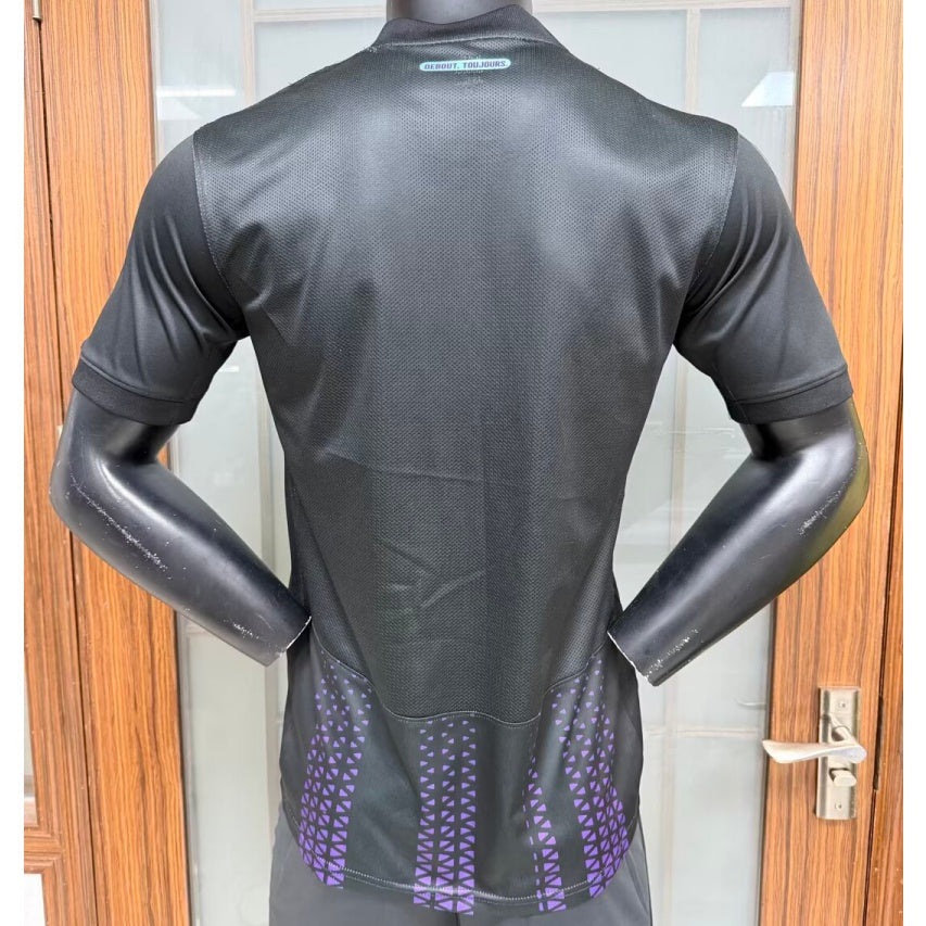 Maillot Toulouse Third Le 12 -ème Maillot, maillot de football pour enfants en bleu avec logo et détails de l'équipe.