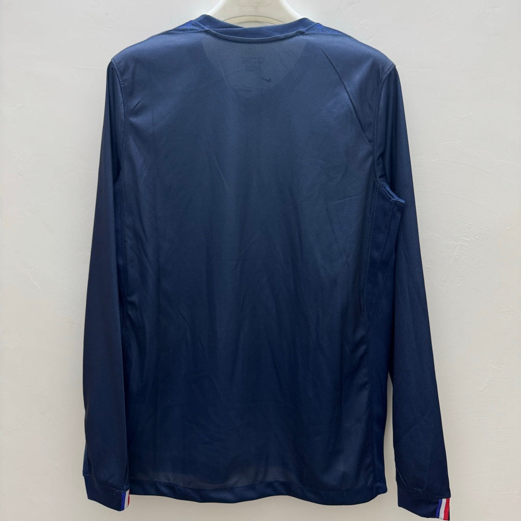Maillot domicile PSG 25/26 Manches longues Le 12 -ème Maillot, maillot de football avec logo du Paris Saint-Germain.