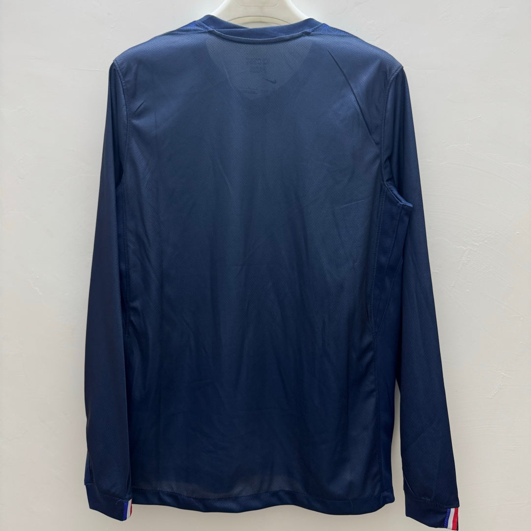 Maillot domicile PSG 25/26 Manches longues Le 12 -ème Maillot, maillot de football avec logo du Paris Saint-Germain.